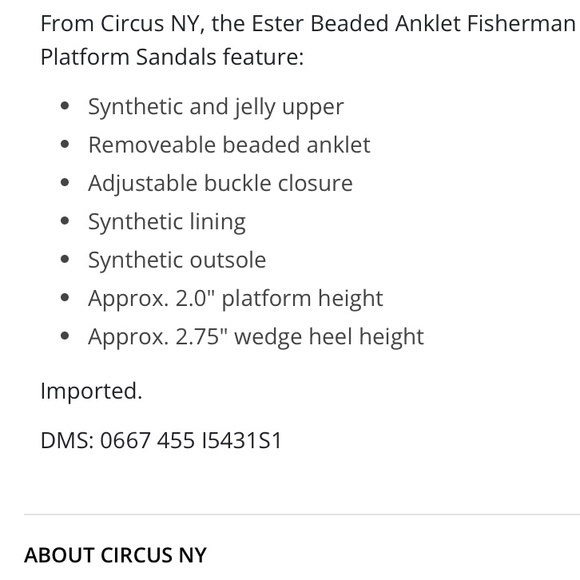 Circus. NY, the Ester Beaded Anklet Fisherman Platform Sandals in Citric Acid. - Picture 13 of 15